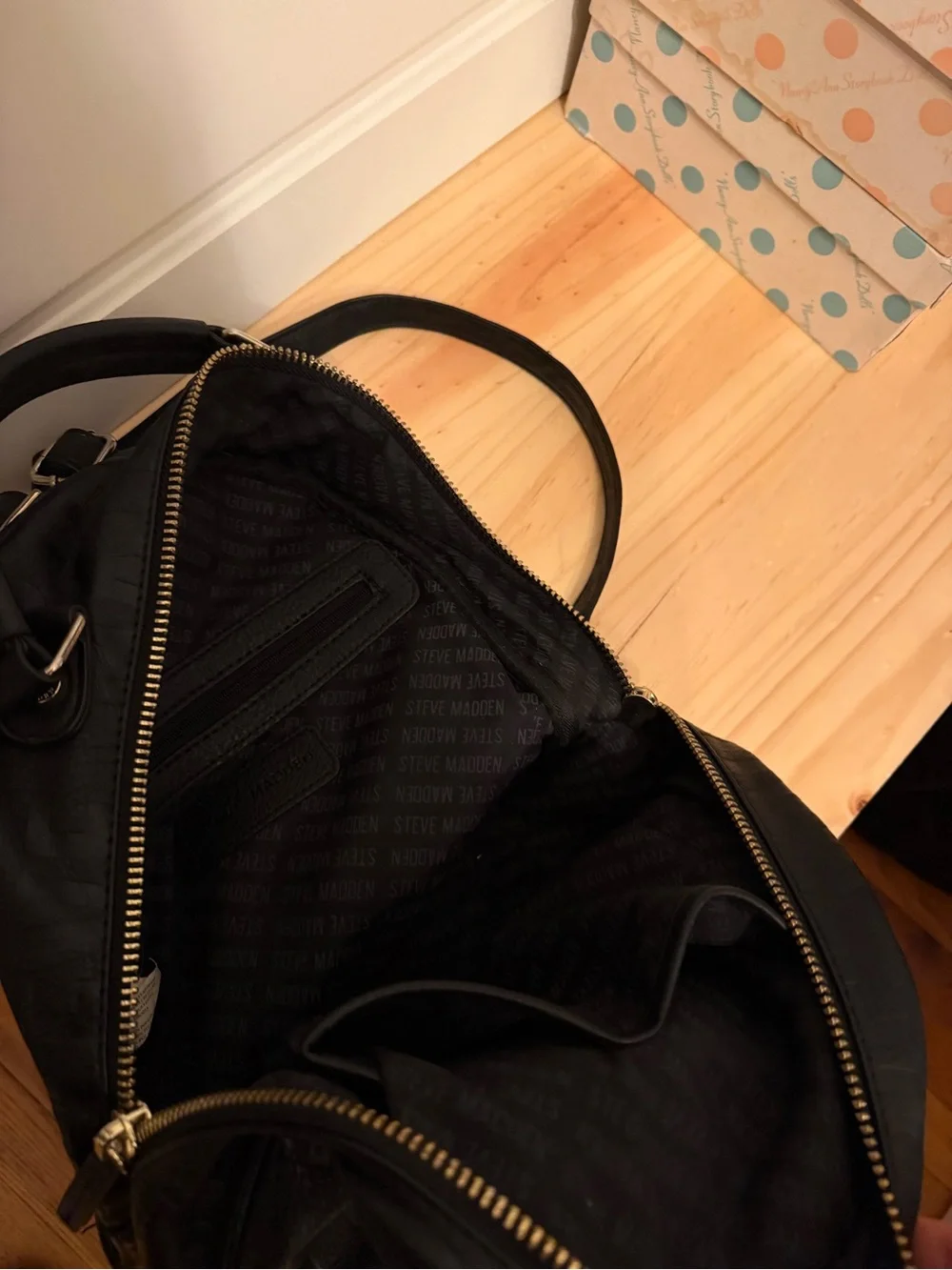 Backpack Steve Madden Black Backpack Bag